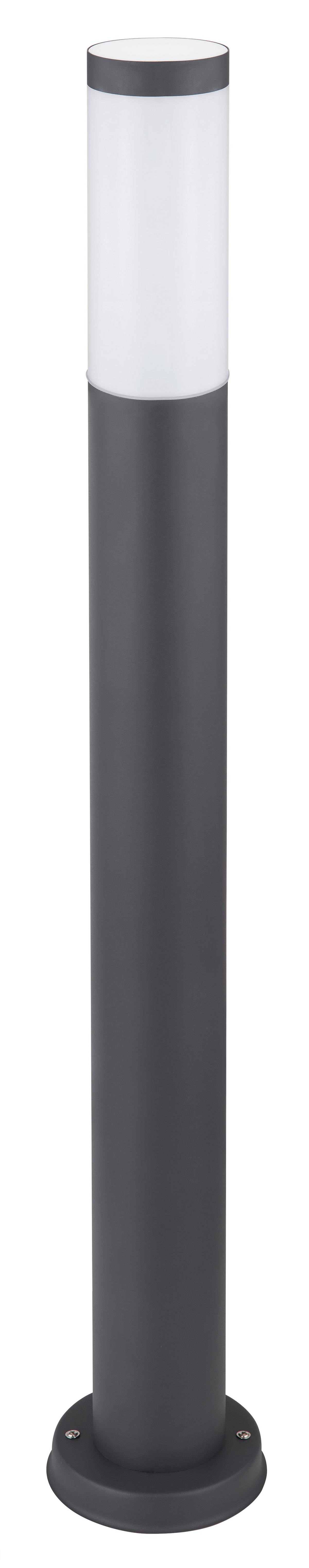 Venkovní svítidlo Boston antracitová max. 60 Watt - opál/antracitová, Basics, kov/plast (12,7/80cm)