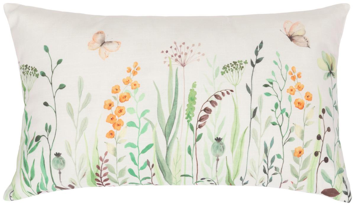 Zierkissen Alina - Multicolor, ROMANTIK / LANDHAUS, Textil (30/50cm) - James Wood