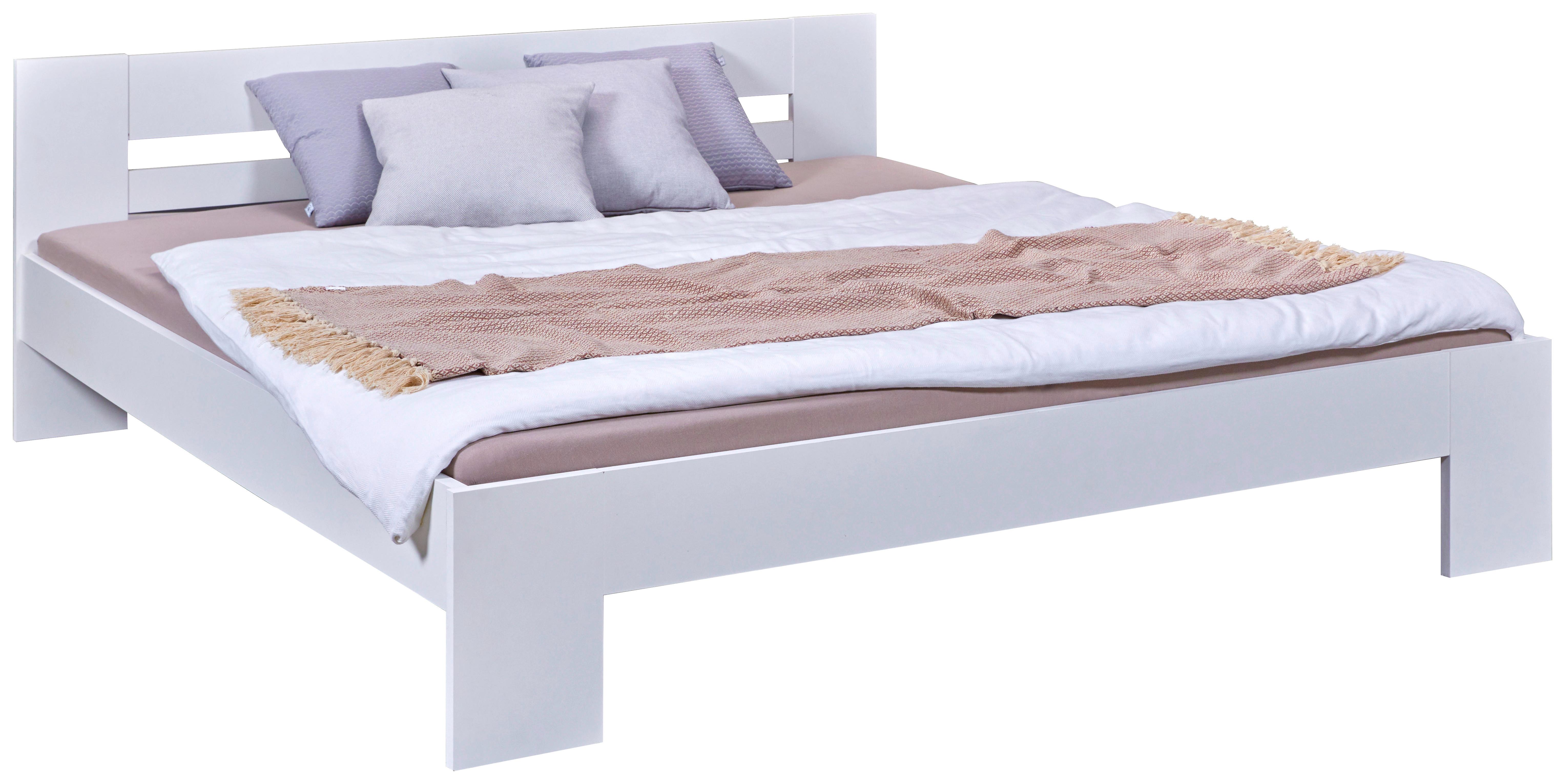 Bett Annik - Weiß, MODERN, Holzwerkstoff (180/200cm) - MID.YOU