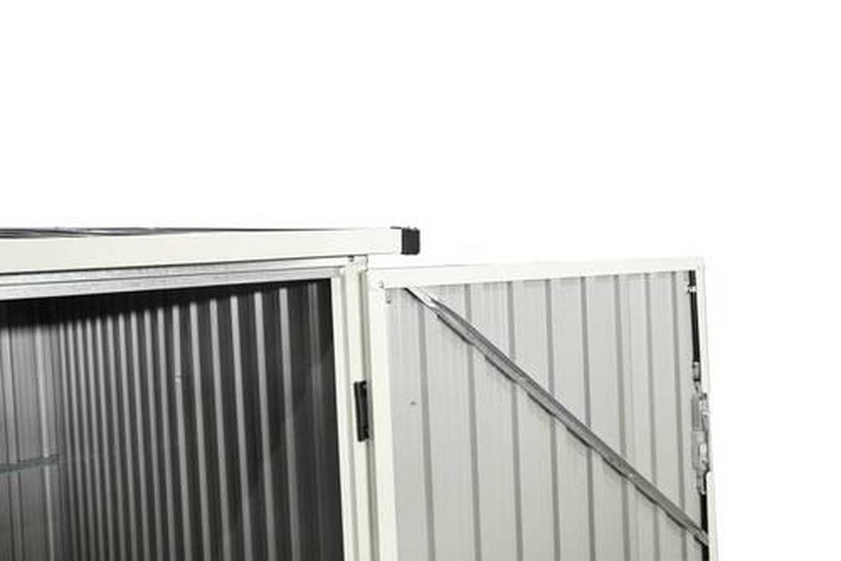 Fahrradgarage Fahrradgarage Und Aufbew. Box - Anthrazit, Basics, Metall (203/158/200cm)