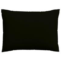 KOPFPOLSTERBEZUG KNITTED JERSEY - Schwarz, Basics, Textil (60/80cm) - Schlafgut