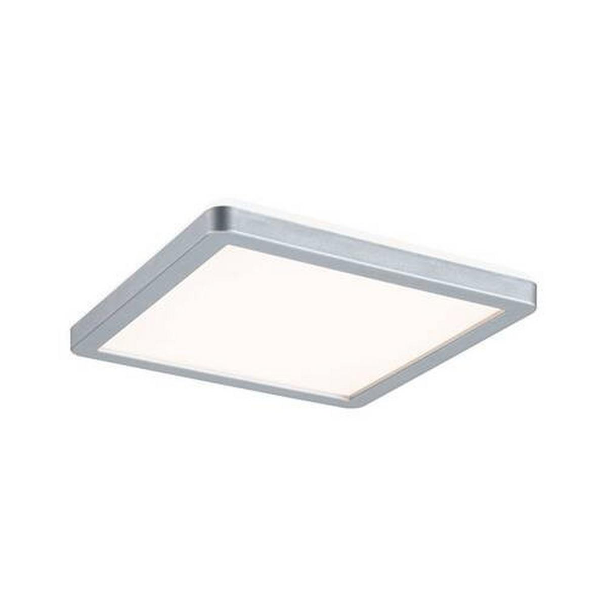 LED-Paneel L: 19 cm 70993 - Chromfarben, Basics, Kunststoff (19/19/2,8cm) - Paulmann