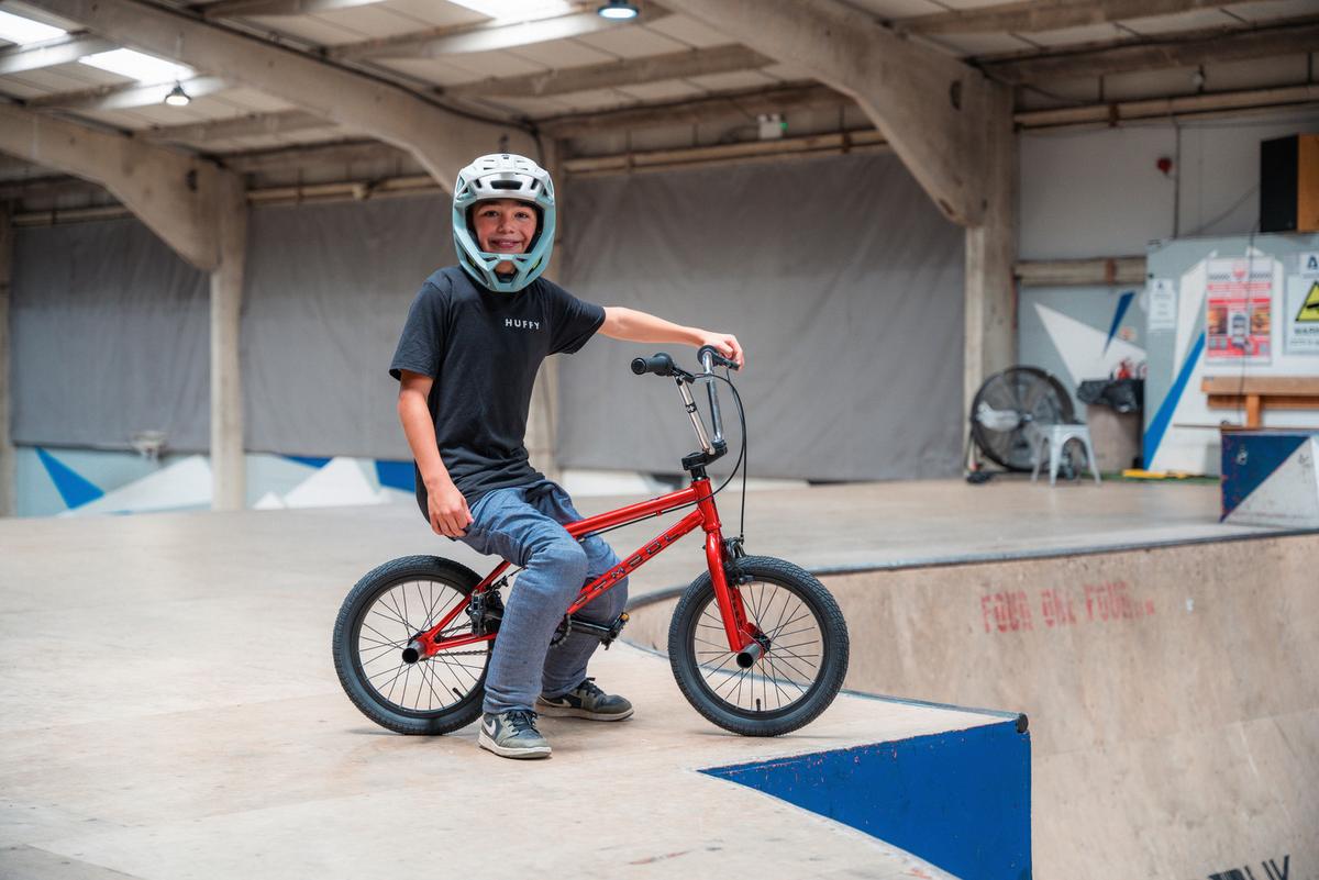 Kinderfahrrad Symbol Rot, 16 Zoll - Rot, Basics, Metall (72.5/87.5/145cm)