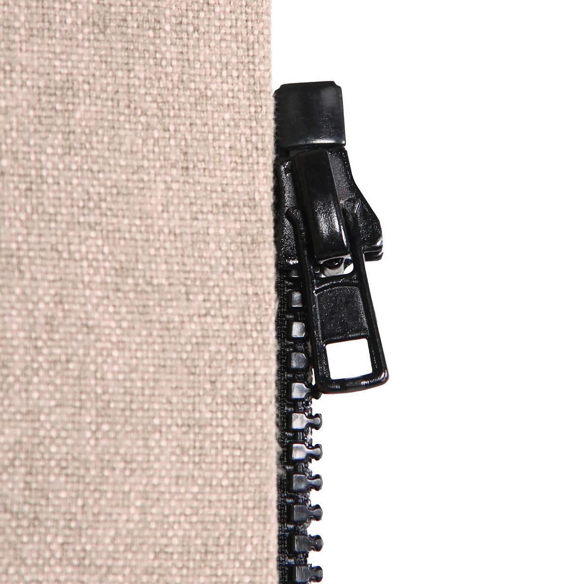 Trennwand Flexmiut - Taupe, Basics, Kunststoff/Textil (60/177/3cm) - MID.YOU