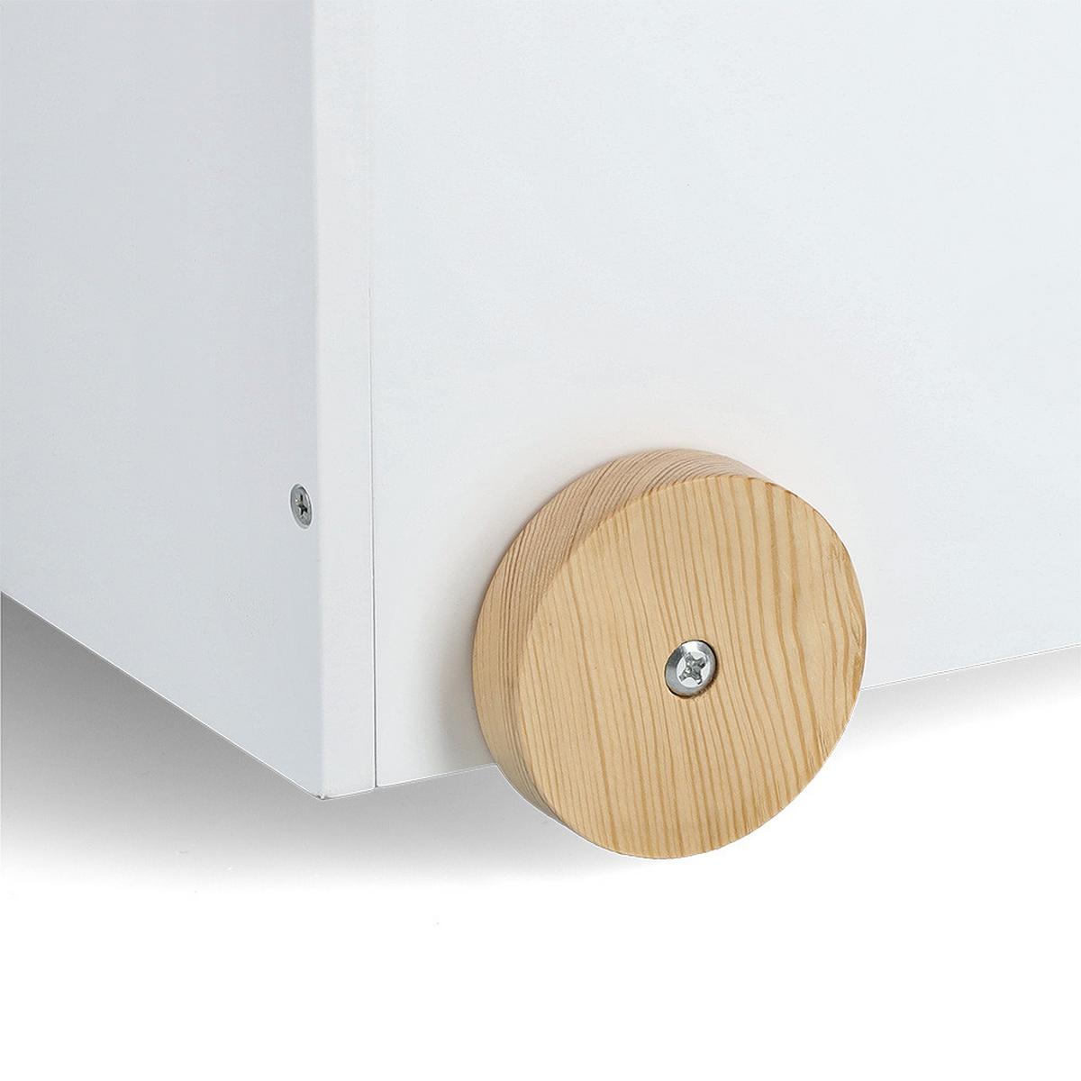 Spielzeugbox Kinder-Spielzeugkiste M. R - Weiß, Basics, Holz/Holzwerkstoff (50/36/30cm) - Zeller Present