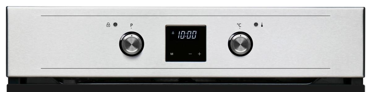 Einbau-Backofen K-61dx28im0-Eu Pyrolyse - Selbstreinigung - Edelstahlfarben/Schwarz, Basics (59,5/59,5/57,5cm) - Sharp