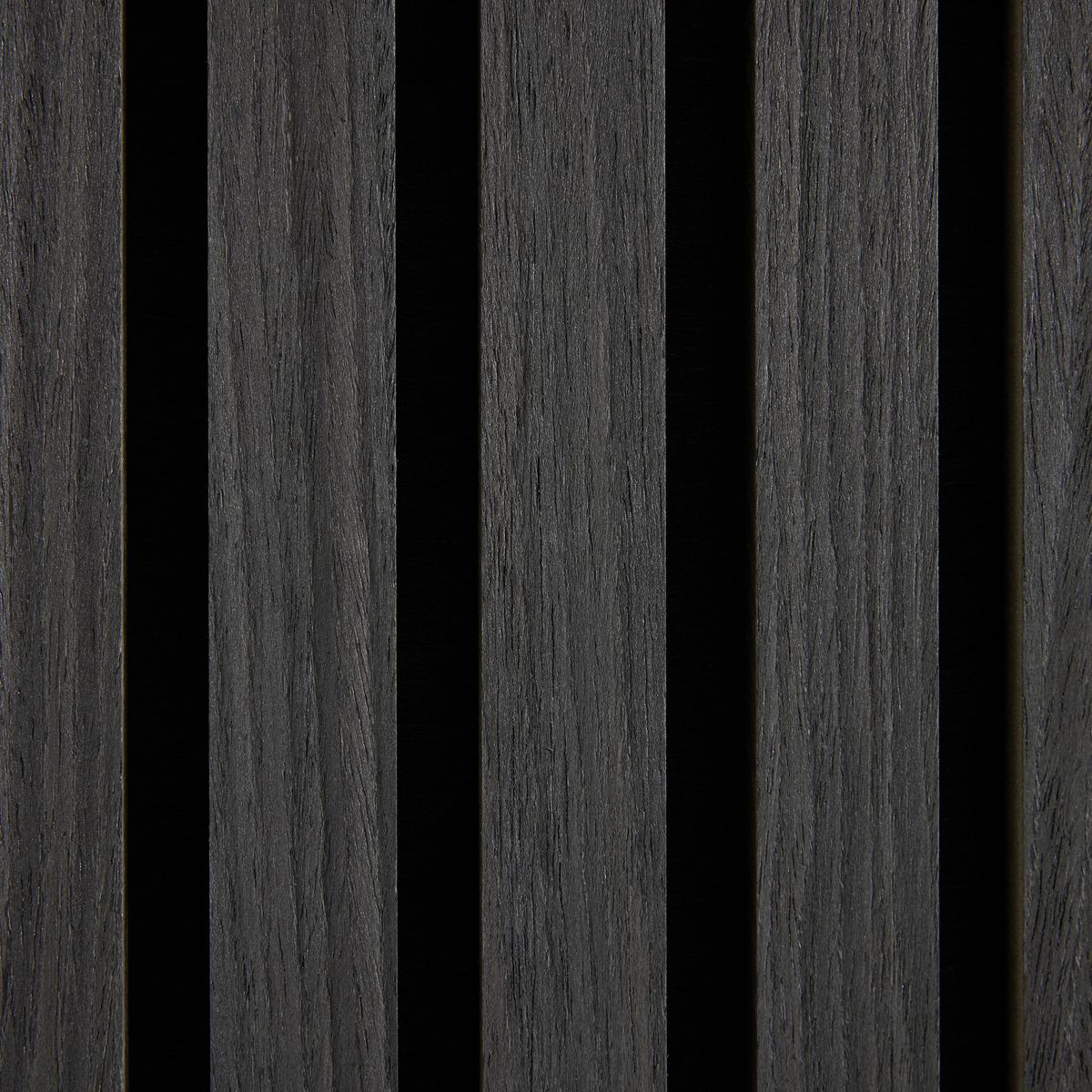 Šatníkový panel GRACE v dekore dub sivý - sivá, Modern, kompozitné drevo/textil (50/125/7cm) - Mömax