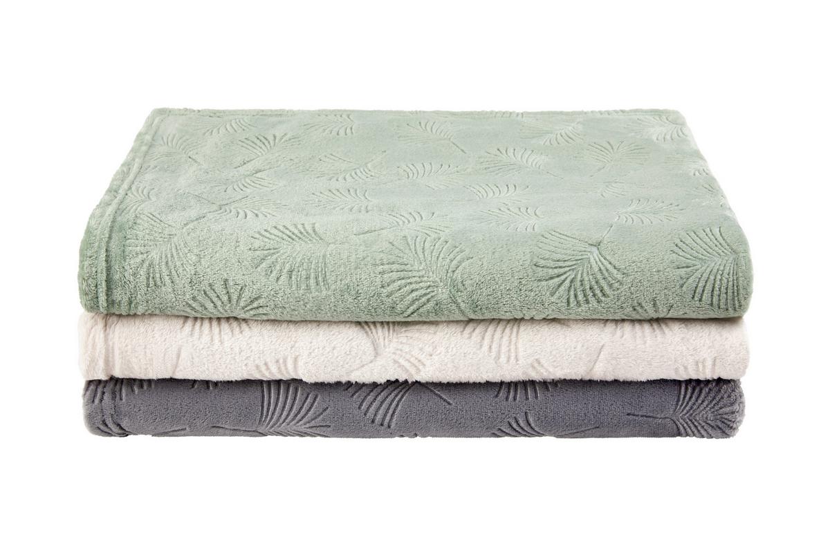 Puha Takaró Charlotte - bézs, Modern, textil (150/200cm) - Luca Bessoni