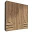 Drehtürenschrank mit Schubladen B:200cm Level 36a, Eichendekor - Eichefarben, MODERN, Holzwerkstoff (200/216/58cm) Drehtürenschrank mit Schubladen B:200cm Level 36a, Eichendekor - Eichefarben, MODERN, Holzwerkstoff (200/216/58cm)