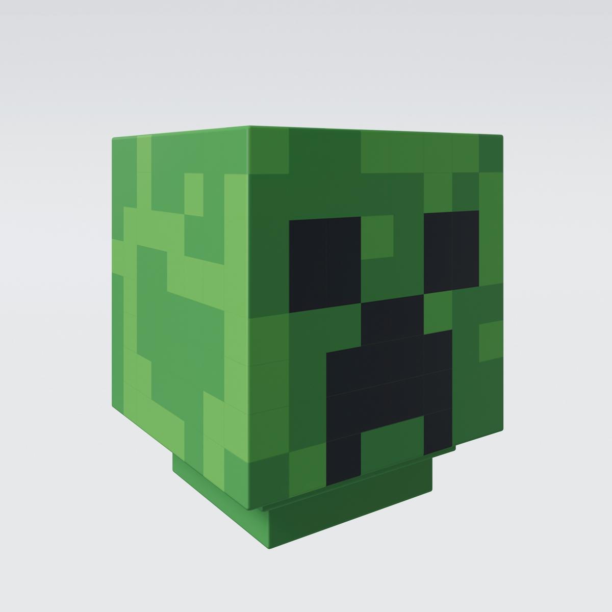 Nachttischleuchte Minecraft Creeper - Grün, Kunststoff (9/11/9cm)