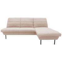 Ecksofa Looks Ix - Creme/Schwarz, Design, Textil (214/168cm) - LOOKS by W.Joop