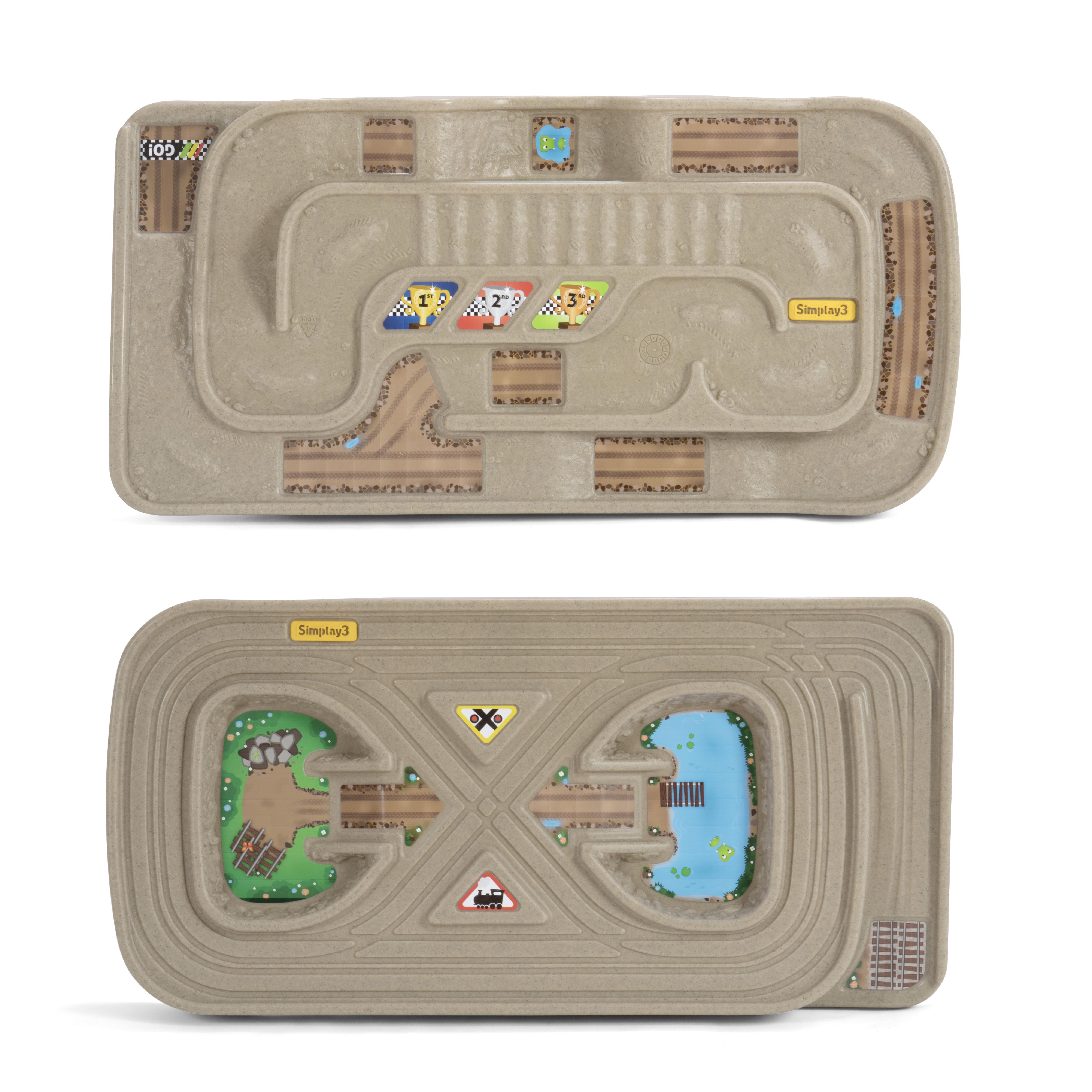 Eisenbahnspieltisch Simplay 3 Carry & Go Ab 3 Jahren - Sandfarben, Basics, Kunststoff (43,8/9,9/89,9cm)