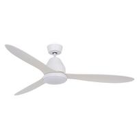 Deckenventilator Whitehaven Weiß 3-Flügel, Led-Leuchte - Weiß, Basics, Kunststoff (142/33cm) - P & B