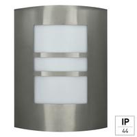 Außenwandleuchte 2528000112396 - Schwarz/Alufarben, KONVENTIONELL, Metall (26/23/97cm)