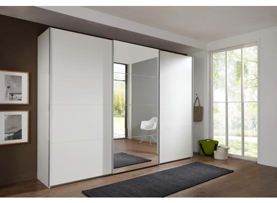 Skriňa S Posuvnými Dvermi Ernie - biela, drevený materiál/drevo (270/210/65cm) Skriňa S Posuvnými Dvermi Ernie - biela, drevený materiál/drevo (270/210/65cm)