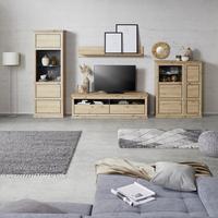 Highboard 110cm Harvey, Eiche Dekor 3 Highboard 110cm Harvey, Eiche Dekor 3