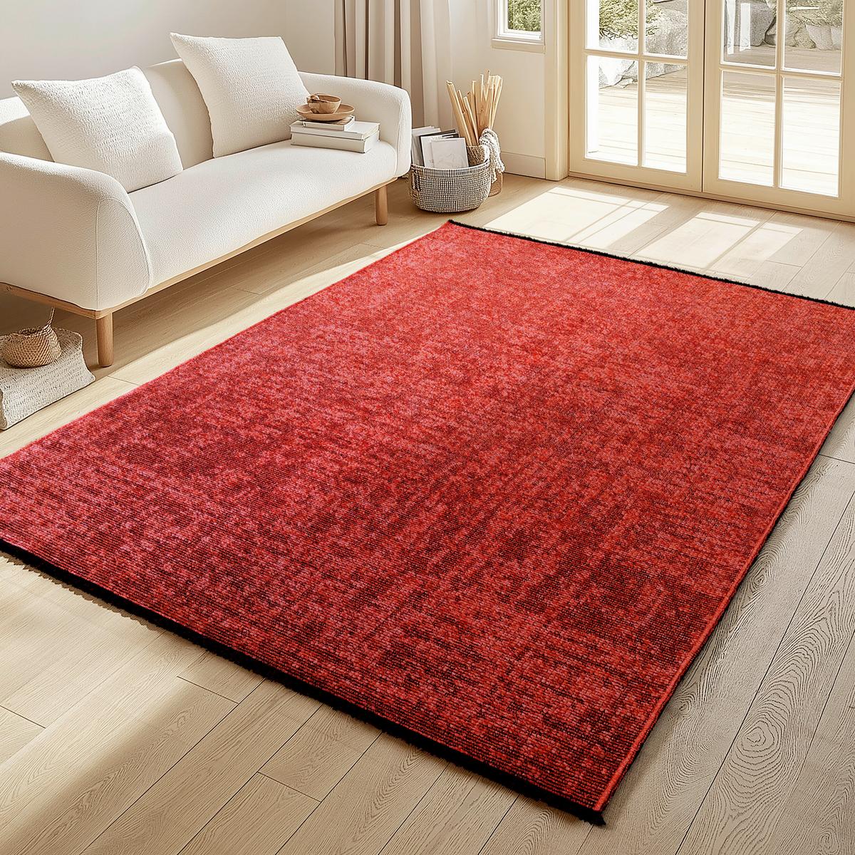 PLOCHO TKANÝ KOBEREC SPACE - červená, Basics, textil (240/340cm) - Ayyildiz 