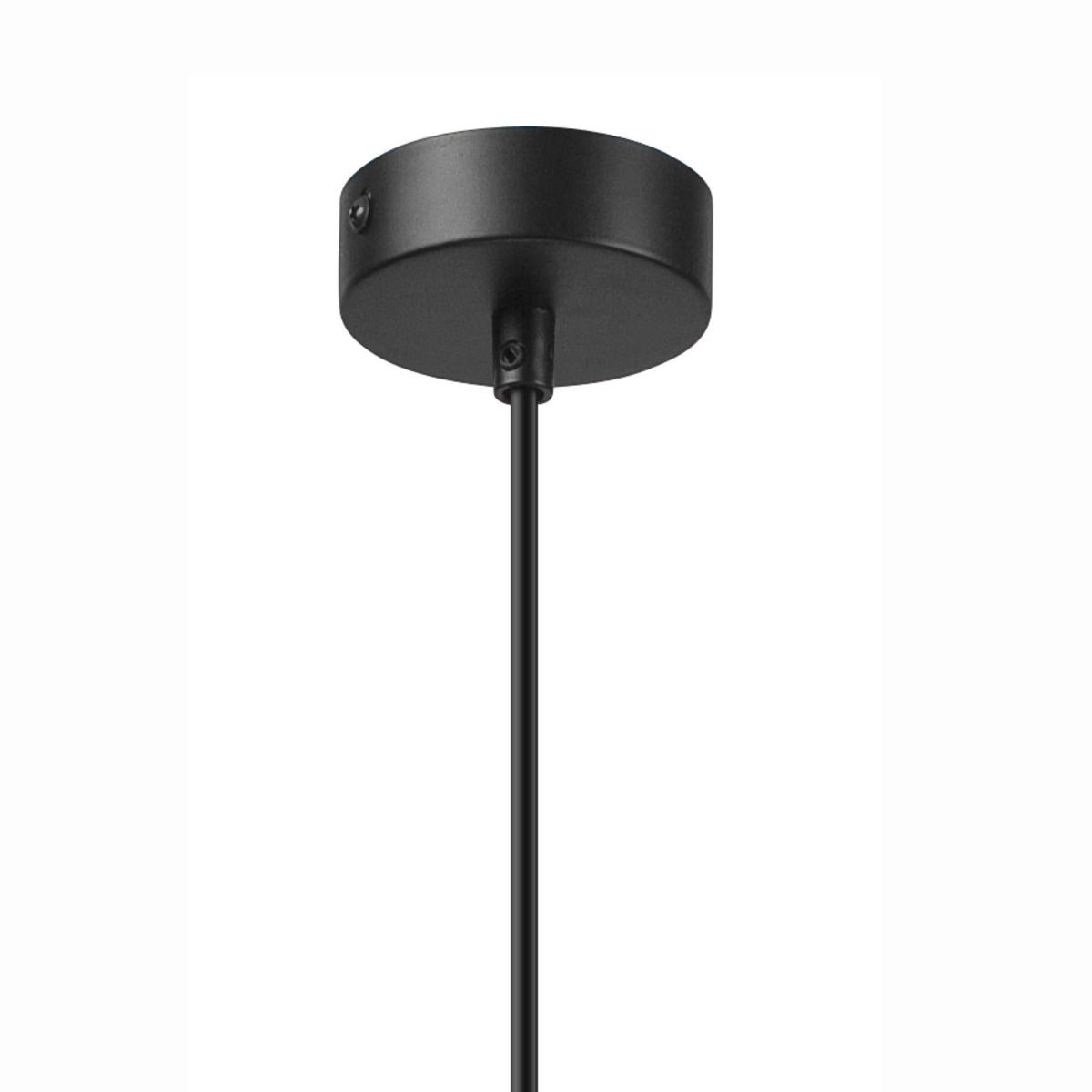 Hängeleuchte 42114 Nico - Schwarz Hochglanz, KONVENTIONELL, Metall (108/8/15cm)