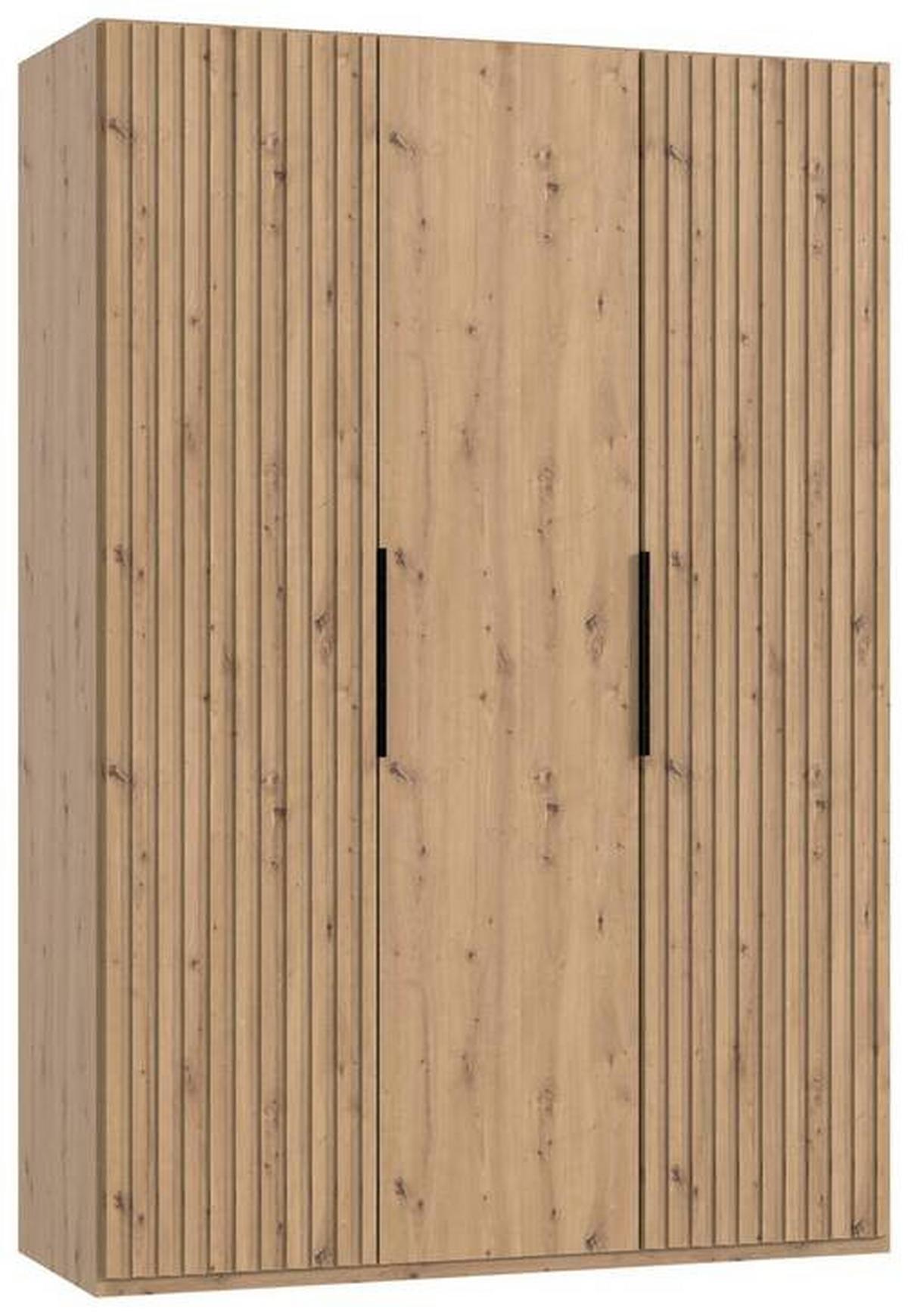 Drehtürenschrank 150 Cm Andorra Eiche Artisan - Eiche Artisan, MODERN, Holzwerkstoff (150/216/58cm) - MID.YOU