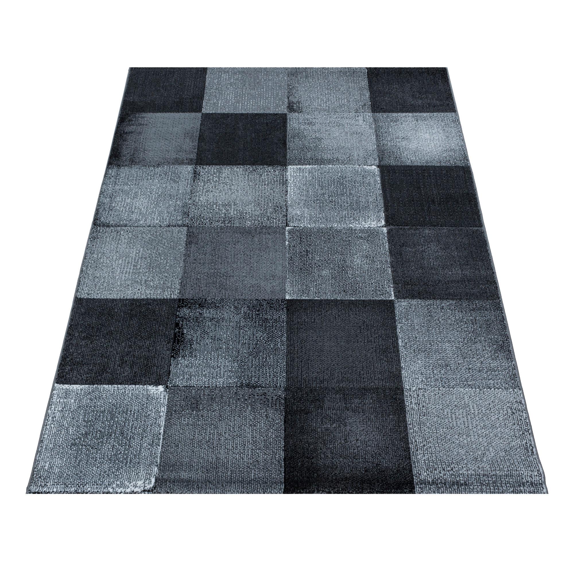 Webteppich Schwarz Naturfaser Costa 240x340 Cm