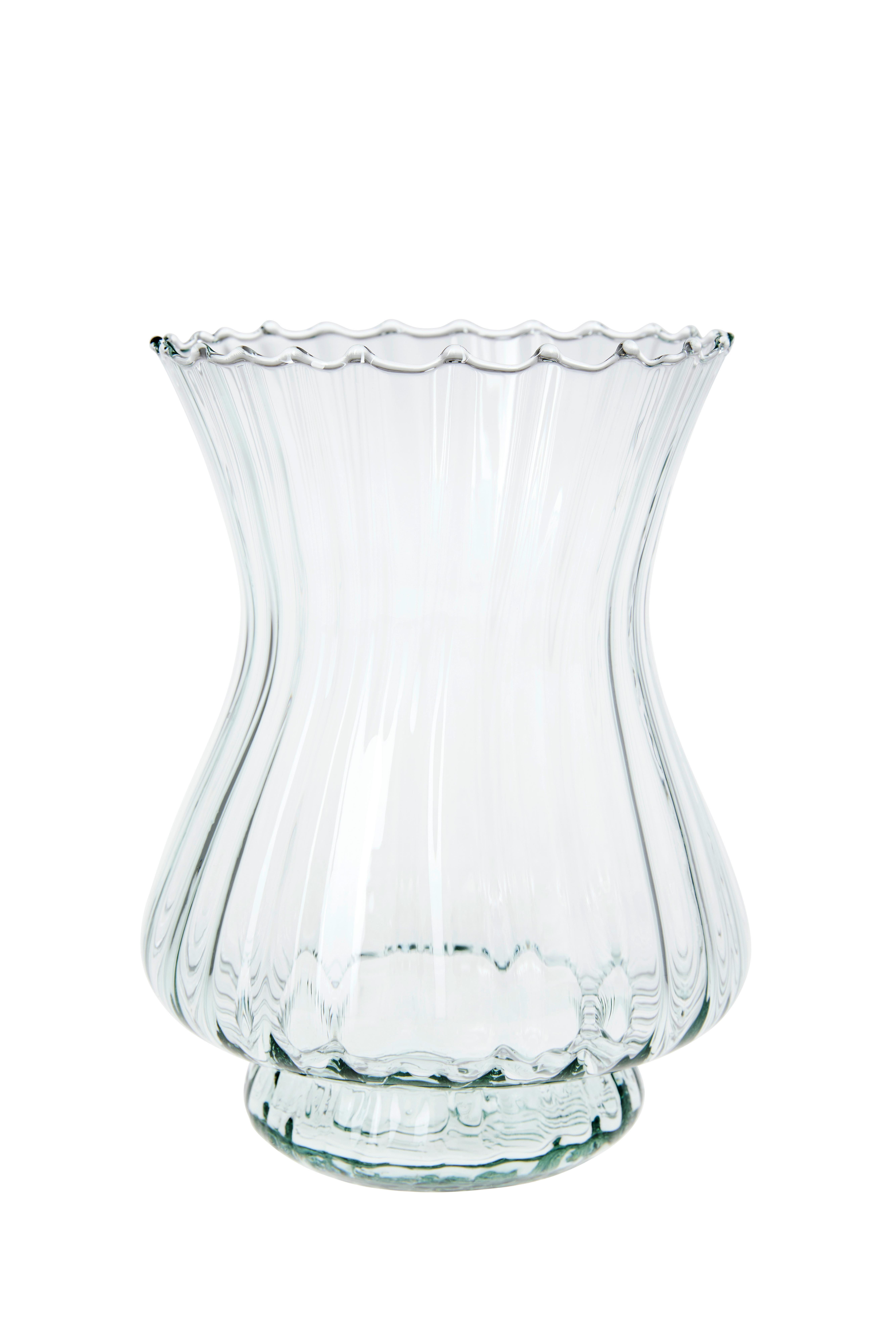 Vase Paola - Klar, KONVENTIONELL, Glas (15/20cm) - Ondega