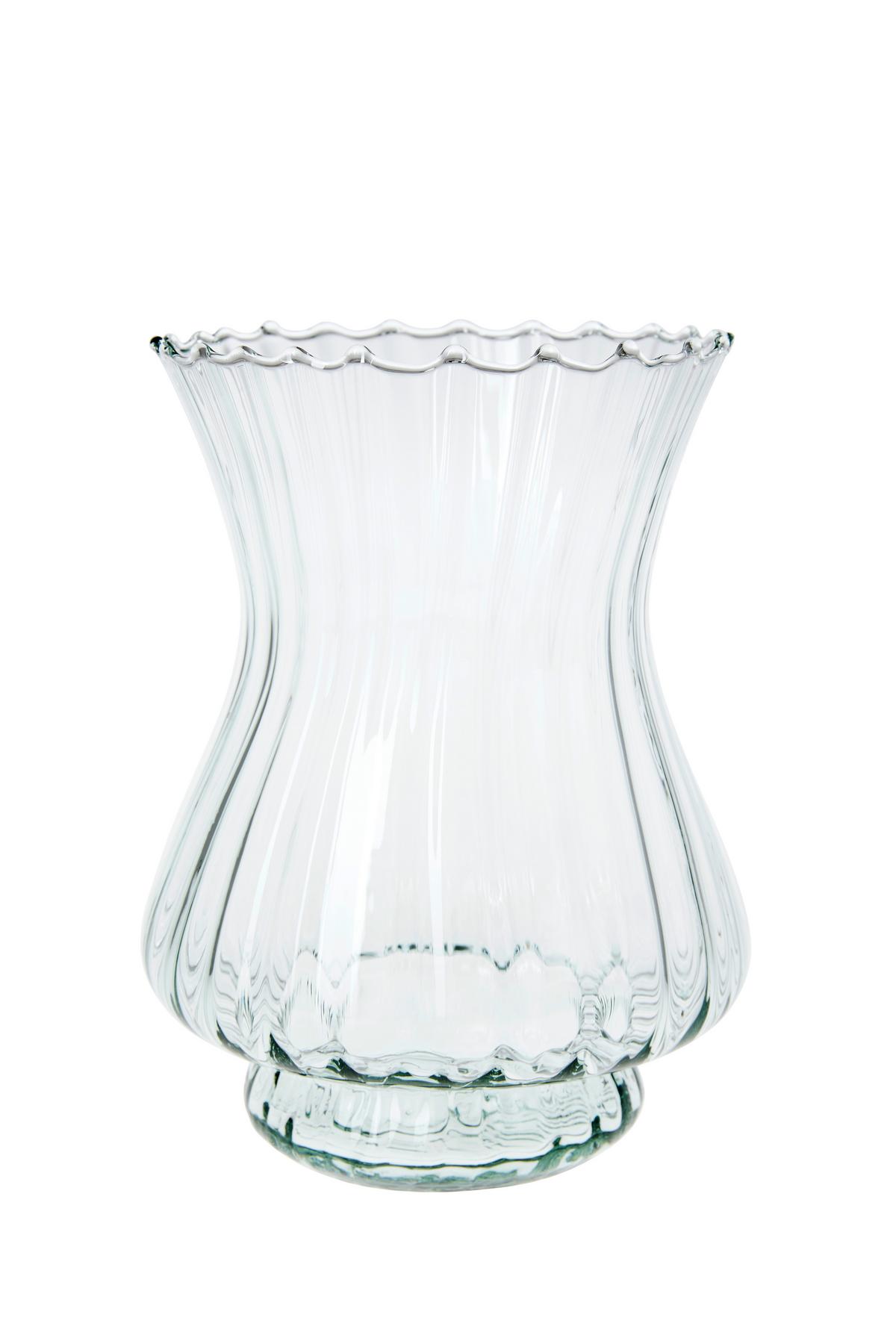 Vase Paola - Klar, KONVENTIONELL, Glas (15/20cm) - Ondega