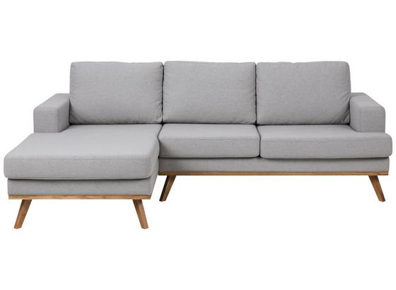 Wohnlandschaft Norwich 148x233 cm Hellgrau - Klar/Hellgrau, Design, Textil (148/233cm) - Carryhome Wohnlandschaft Norwich 148x233 cm Hellgrau - Klar/Hellgrau, Design, Textil (148/233cm) - Carryhome