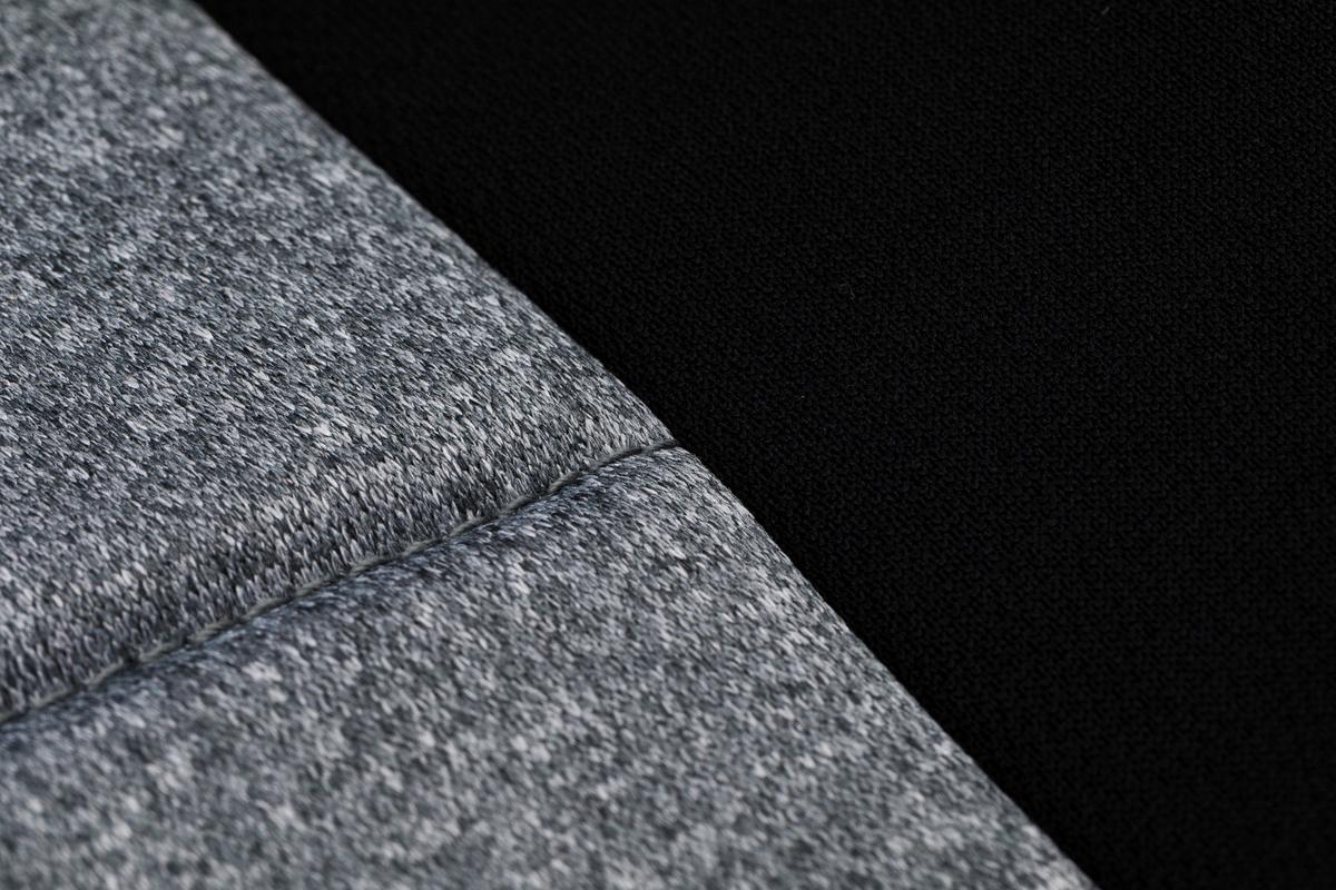 Sitzerhöhung Martin Grau/Schwarz B: 40 cm - Schwarz/Grau, Basics, Kunststoff/Textil (42/40/20cm) - Fillikid