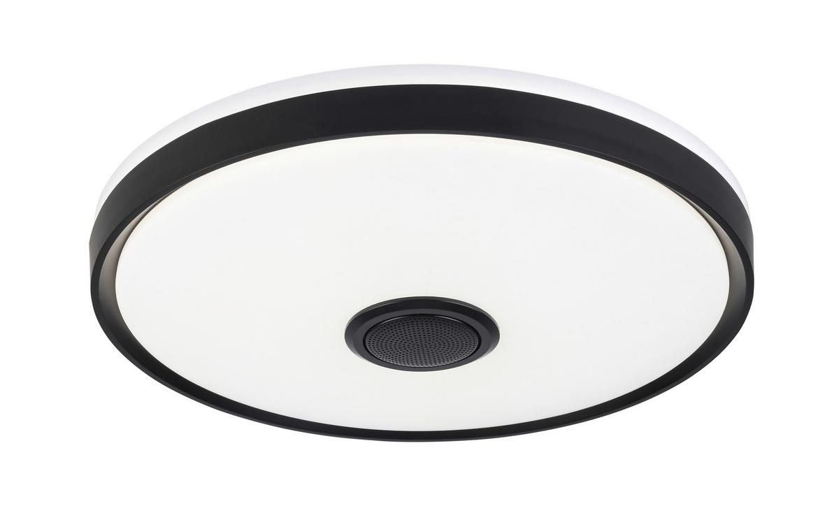 STROPNÉ LED SVIETIDLO MIRSADA -TUYA- - čierna/biela, kov/plast (42/8,5cm) - Premium Living
