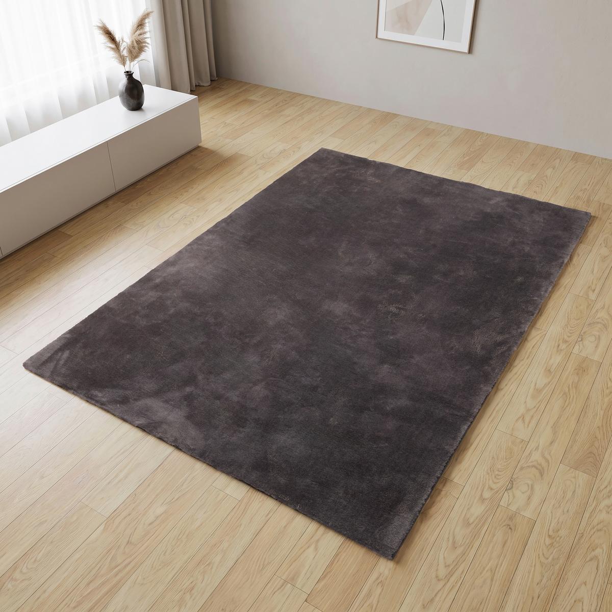 UMELÁ KOŽUŠINA ALESSANDRA BROWN - hnedá, Konventionell, textil (80/150cm) - Mömax