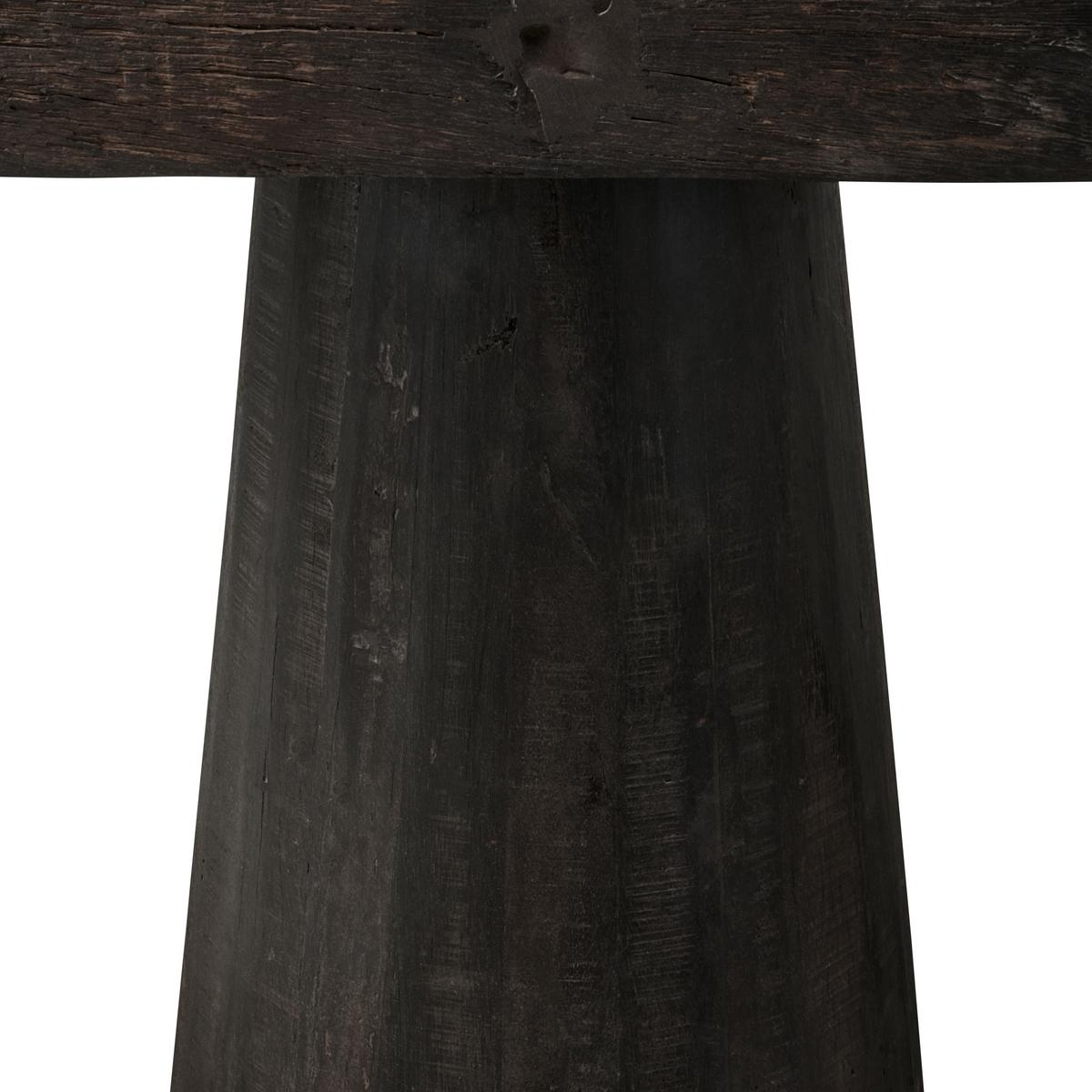 SITZBANK Clyde Dunkelbraun B: 150cm - Dunkelbraun, Design, Holz (150/45/30cm) - Livetastic