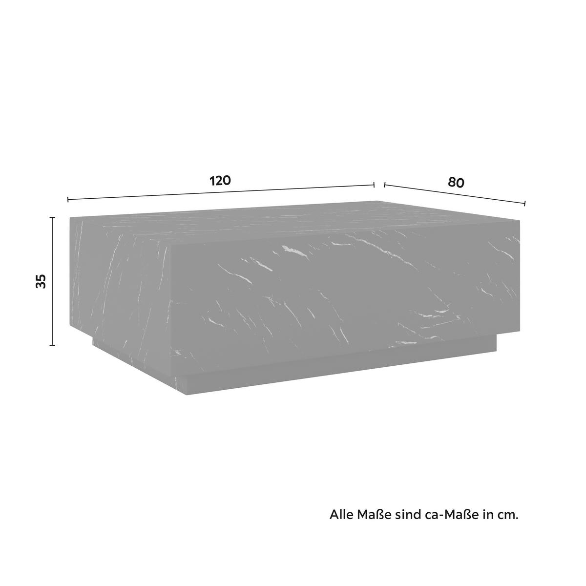 KONFERENČNÍ STOLEK ELLIS - černá, Moderní, kompozitní dřevo (120/35/80cm) - Bessagi Home
