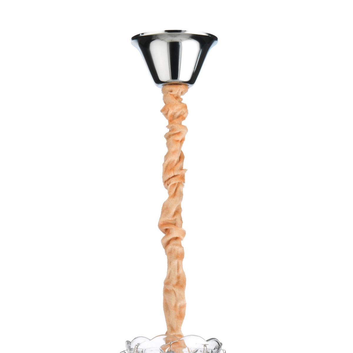 Kronleuchter 9095/8c - Chromfarben/Transparent, KONVENTIONELL, Glas/Metall (75/100cm)