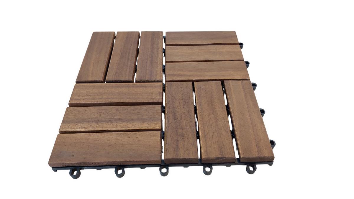 TERRASSENFLIESE PH-ACA-CTMO - Akaziefarben, Basics, Holz (30/30/2,4cm)