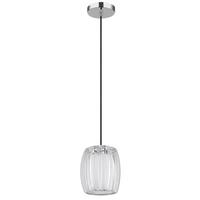 Hängeleuchte Exkl. 1xe27, 60w - Klar/Opal, Design, Glas/Kunststoff (18/120cm) - Globo