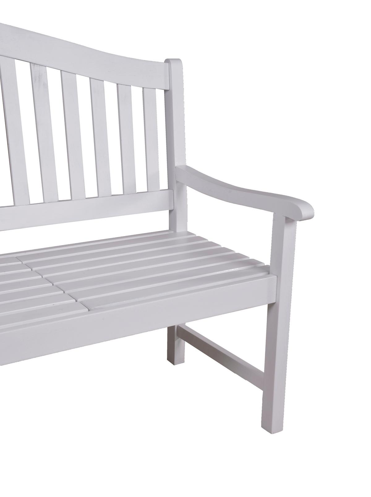 Gartenbank Echtholz Singapur 3-Sitzer - Eukalyptusholzfarben, Basics, Holz (150/104/62cm) - Gardenson