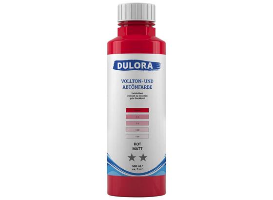 Abtönfarbe 500ml Rot Matt - Rot, Kunststoff (0,500l) - Dulora Abtönfarbe 500ml Rot Matt - Rot, Kunststoff (0,500l) - Dulora