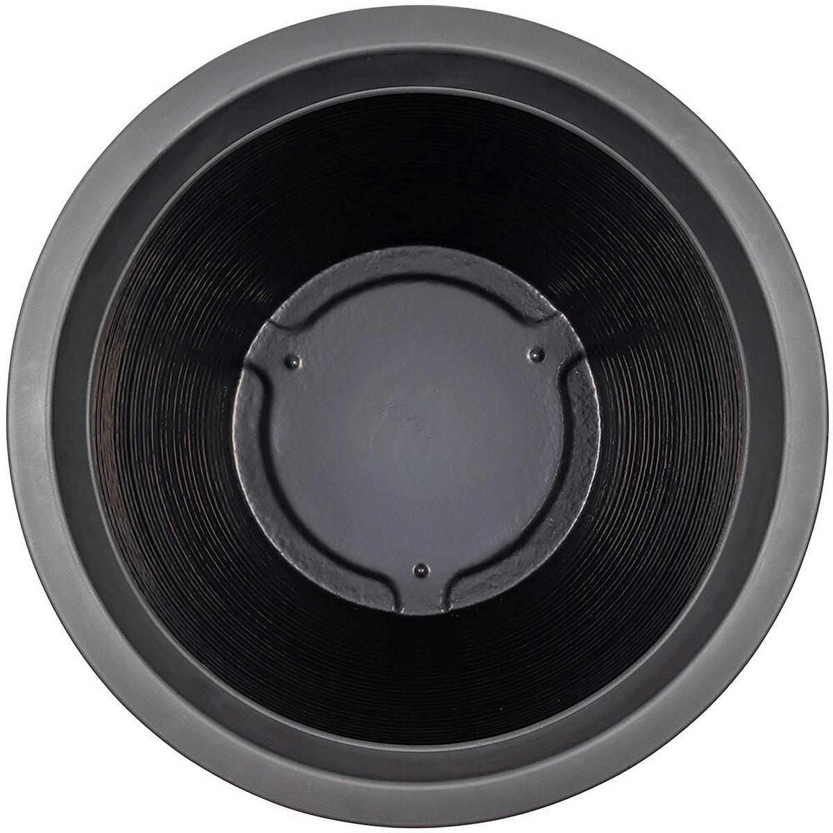 Pflanzentopf Anthrazit D: 38 Cm - Anthrazit, Basics, Kunststoff (38/32cm) - Siena Garden