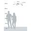 LED-Deckenleuchte Litago - Weiß/Nickelfarben, MODERN, Kunststoff/Metall (7,5/82cm) LED-Deckenleuchte Litago - Weiß/Nickelfarben, MODERN, Kunststoff/Metall (7,5/82cm)