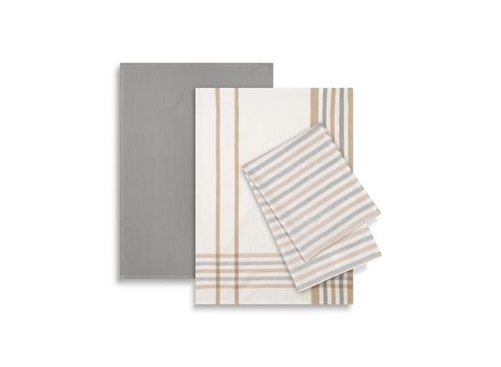 Sada Utierok Na Riad Erika 3-dielna - sivá/biela, textil (50/70cm) - Mömax modern living Sada Utierok Na Riad Erika 3-dielna - sivá/biela, textil (50/70cm) - Mömax modern living