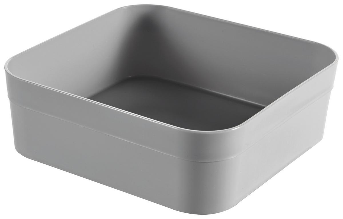 Tárolódoboz Infinity - szürke, műanyag (15,2/15,2/5,1cm) - Curver