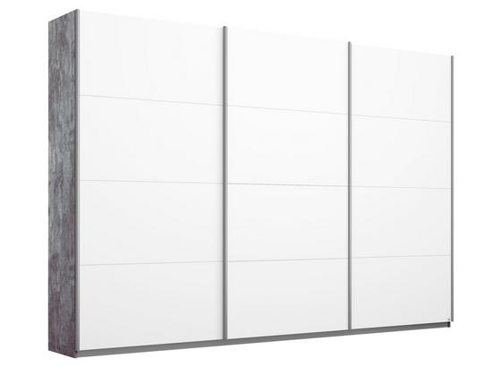 Schwebetürenschrank Belluno 271 cm Stone/ Weiß - Weiß/Grau, MODERN, Holzwerkstoff (271/210/62cm) Schwebetürenschrank Belluno 271 cm Stone/ Weiß - Weiß/Grau, MODERN, Holzwerkstoff (271/210/62cm)