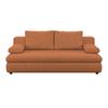 3-Sitzer-Sofa Oslo Mit Schlaffunktion Terra - Terracotta, Trend, Holz/Kunststoff (205/72/100cm)
