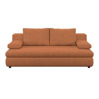 3-Sitzer-Sofa Oslo Mit Schlaffunktion Terra - Terracotta, Trend, Holz/Kunststoff (205/72/100cm)