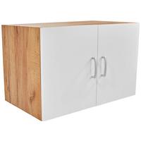 NÁSTAVEC NA SKŘÍŇ TIO - bílá/barvy dubu, Konvenční, kompozitní dřevo (80/43/37,5cm)