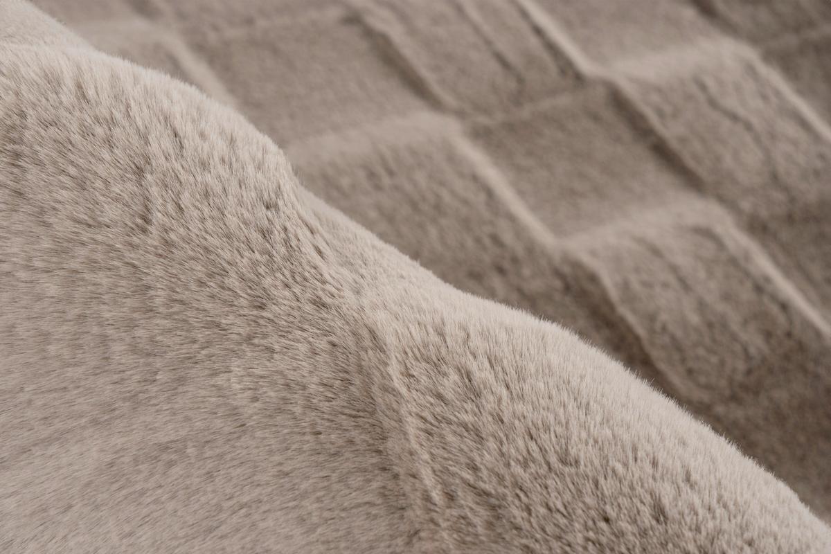 FLACHWEBETEPPICH Taupe. strapazierfähig - Taupe, Basics, Textil (80/150cm) - Kayoom