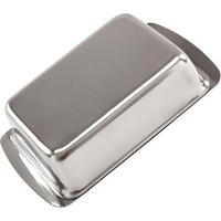 Butterdose Melania - Edelstahlfarben, Design, Metall (16/10/4cm) - Luca Bessoni
