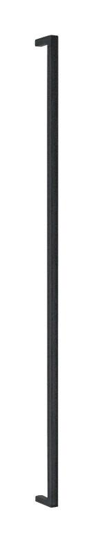 Nábytková Úchytka Unit - čierna, Moderný, kov (35,2/2,8/0,6cm) - Ondega