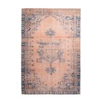 Flachwebteppich Blau Vintage 8406, BxL: 140x200 cm - Blau, KONVENTIONELL, Textil (140/200cm)