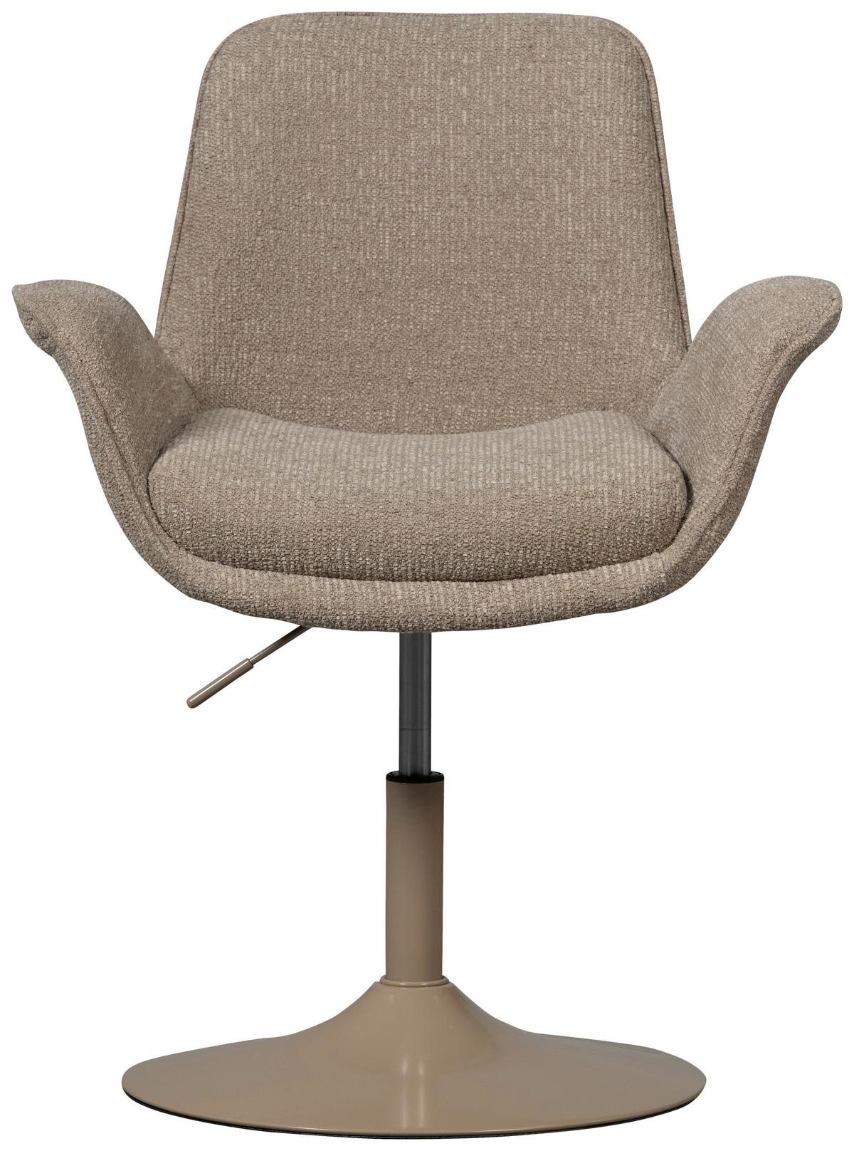 Armlehnstuhl Marten Sandfarben B: 70cm - Sandfarben, MODERN, Textil/Metall (70/90/66cm) - Livetastic